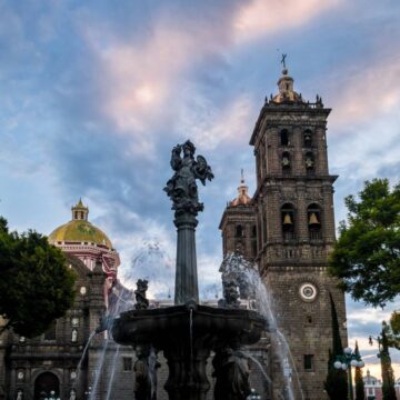 zona historica de los fuertes puebla