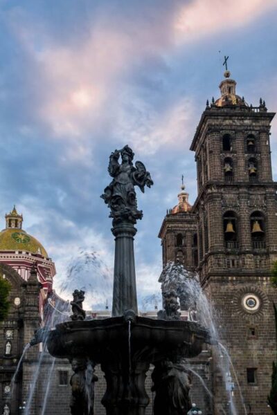 zona historica de los fuertes puebla
