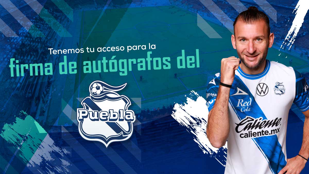 ¡Entérate de como asistir a la firma de autógrafos del Club Puebla!