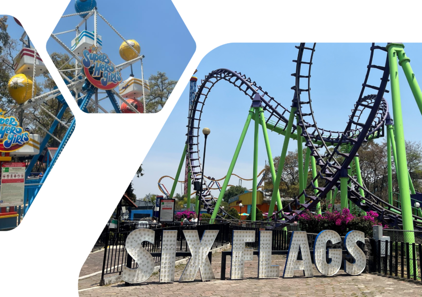 Diviérte en Six Flags México con estrella roja