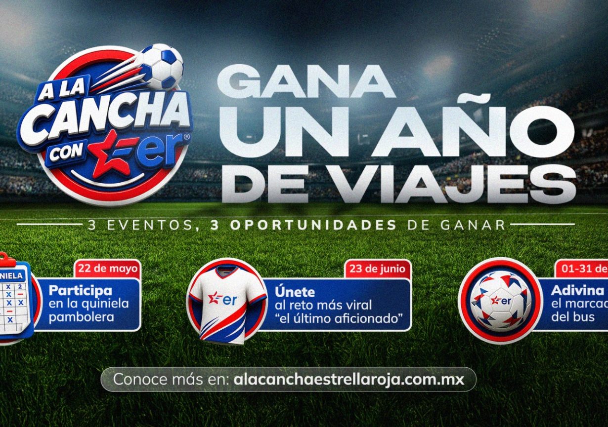 Regalaremos hasta un año de viajes gratis a nuestros pasajeros: participa en las dinámicas futboleras.