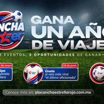 Regalaremos hasta un año de viajes gratis a nuestros pasajeros: participa en las dinámicas futboleras.